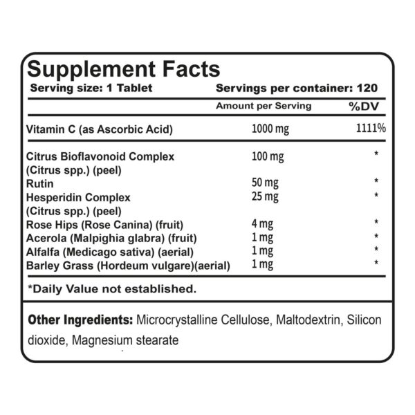 WhatsApp Image 2026-07-05 at 11.54.08 AM VITAMIN C COMPLEX 1000 MG 120 FILM COATED TABLETS
